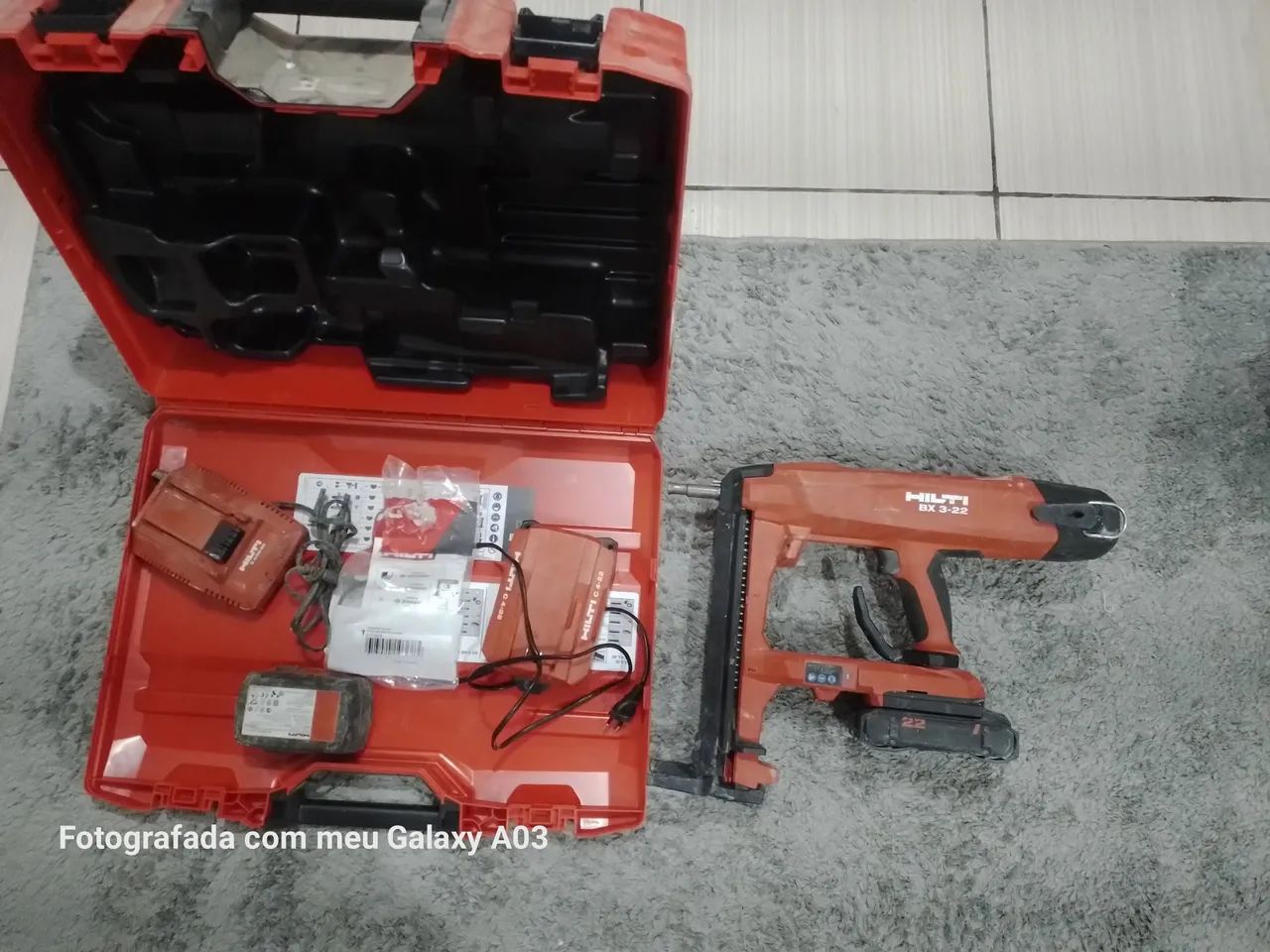 BX3 -22- Finca Prego a Bateria  para concreto  - Foto 3