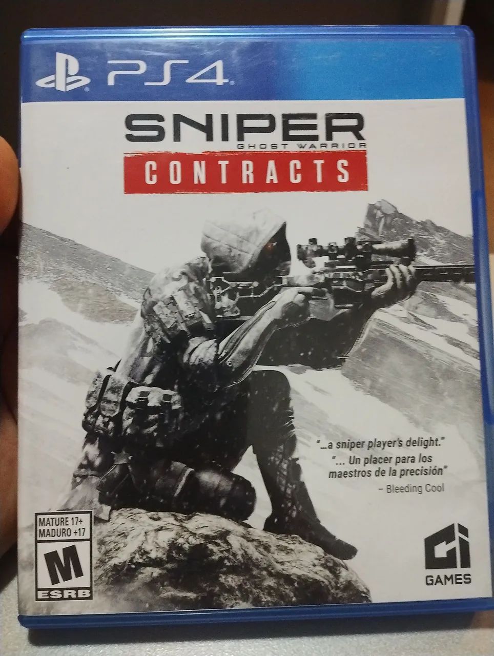 Sniper ghost Warrior contracts ps4 