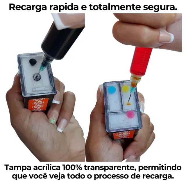 RECARGA DE CARTUCHO COLORIDO