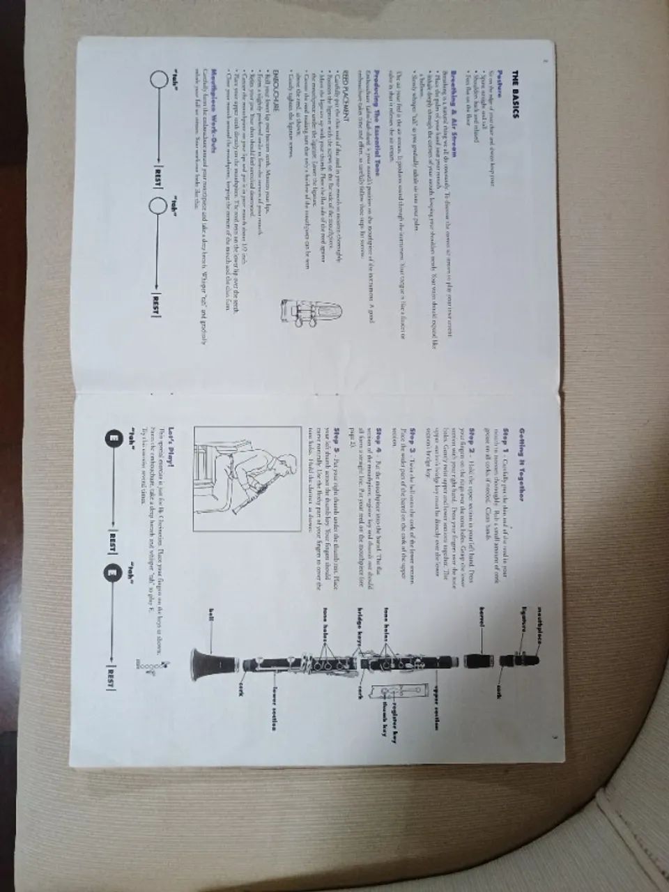 CLARINETE  Método de ensino ESSENTIAL ELEMENTS - BOOK  1 - Foto 3