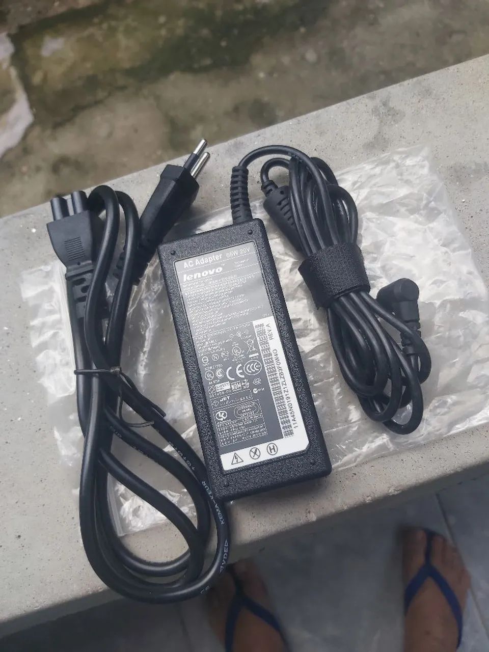 Fonte alimentação Lenovo 65w 20v - Foto 5