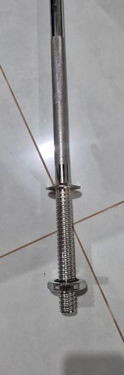 BARRA RETA MACIÇA MEGA GYM - Foto 2