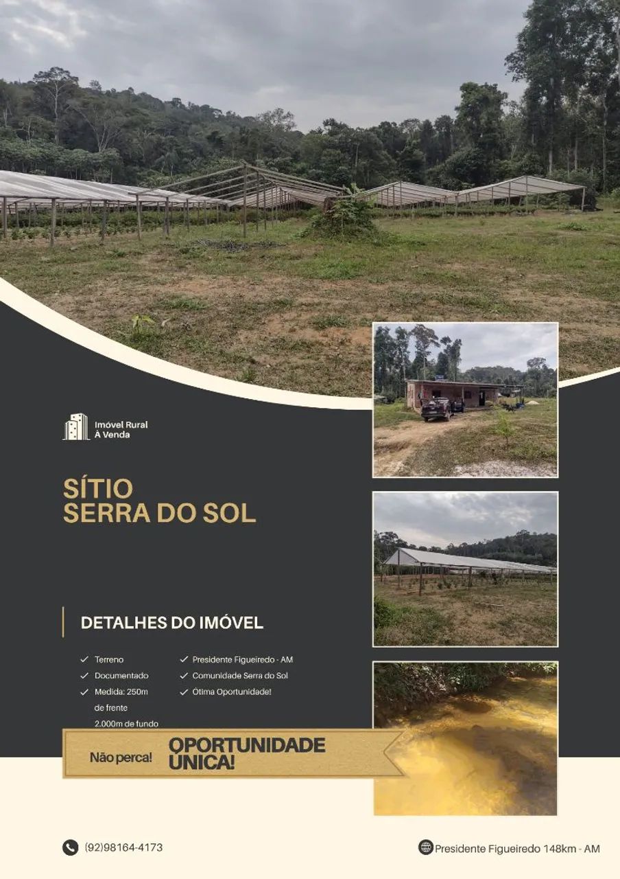 Sítio com Oportunidade de negócio 