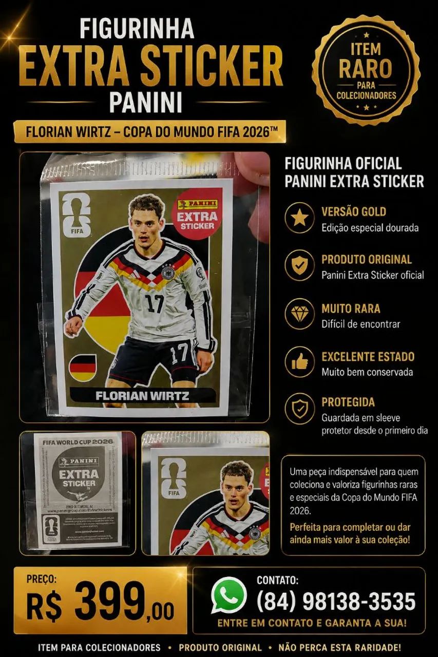 Figurinha EXTRA STICKER