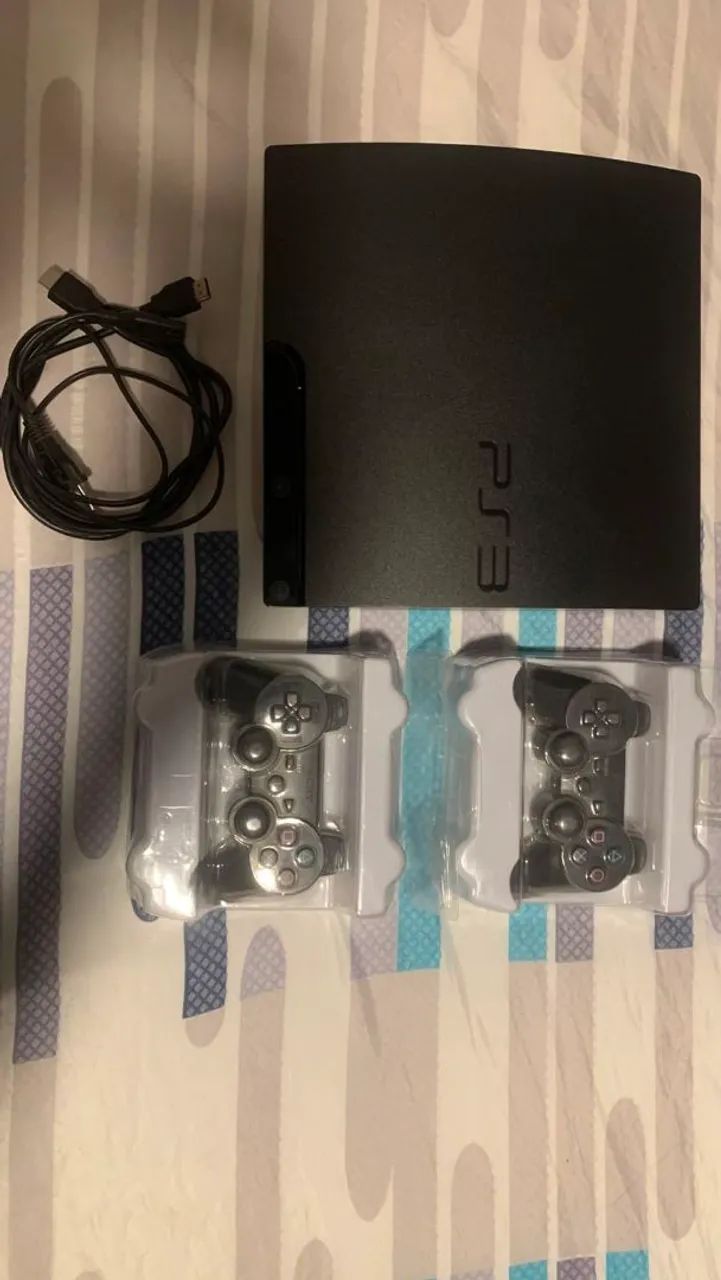 Vendo PS3 SLIM desbloqueado com loja de jogos - Foto 2