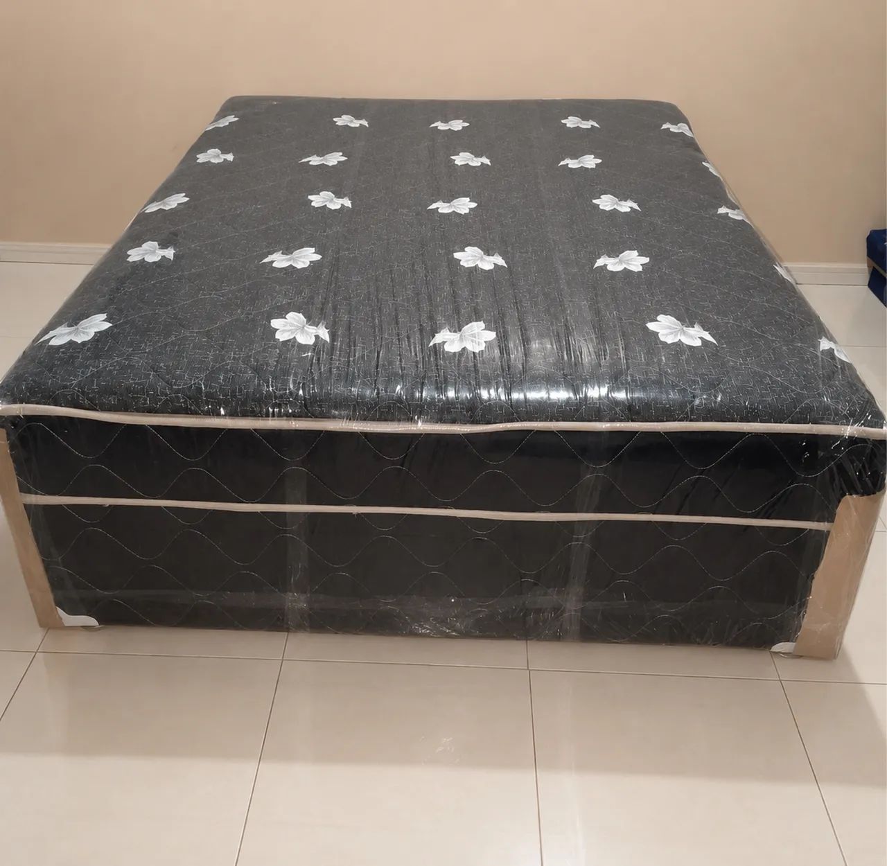 Casal box molas ensacadas mega confortável 