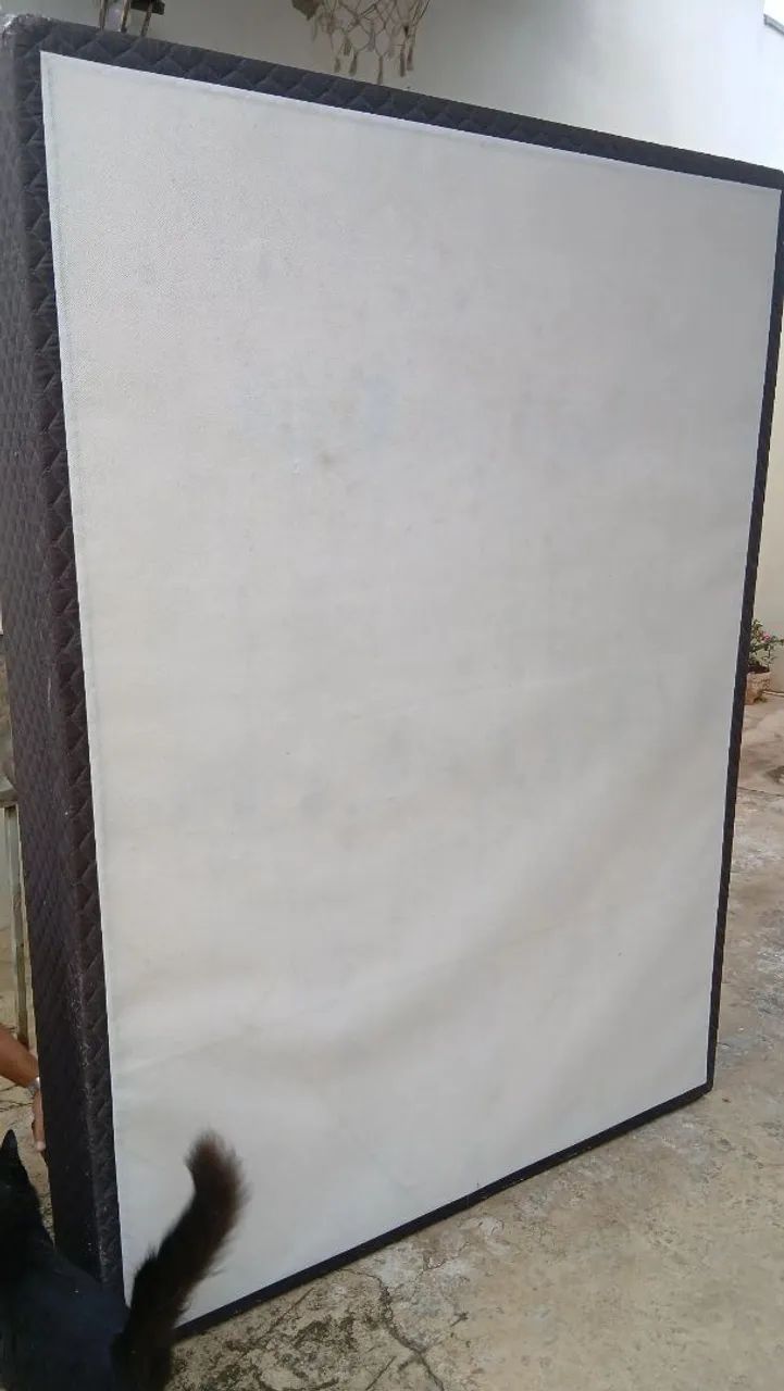 Cama box colchão de mola