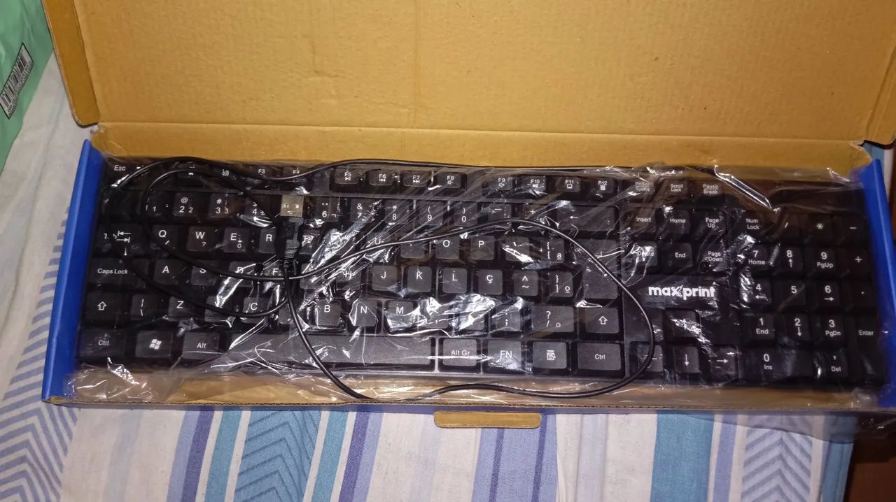 Teclado Maxprint USB - Semi novo - Foto 2