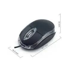 Mouse Óptico USB Simples e Rápido Bastante Funcional - Foto 4