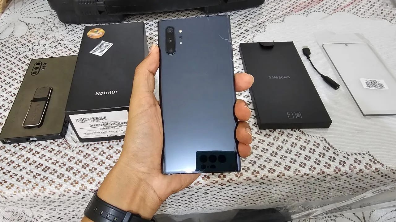 Celular Samsung note 10 Plus 256gb com nota fiscal