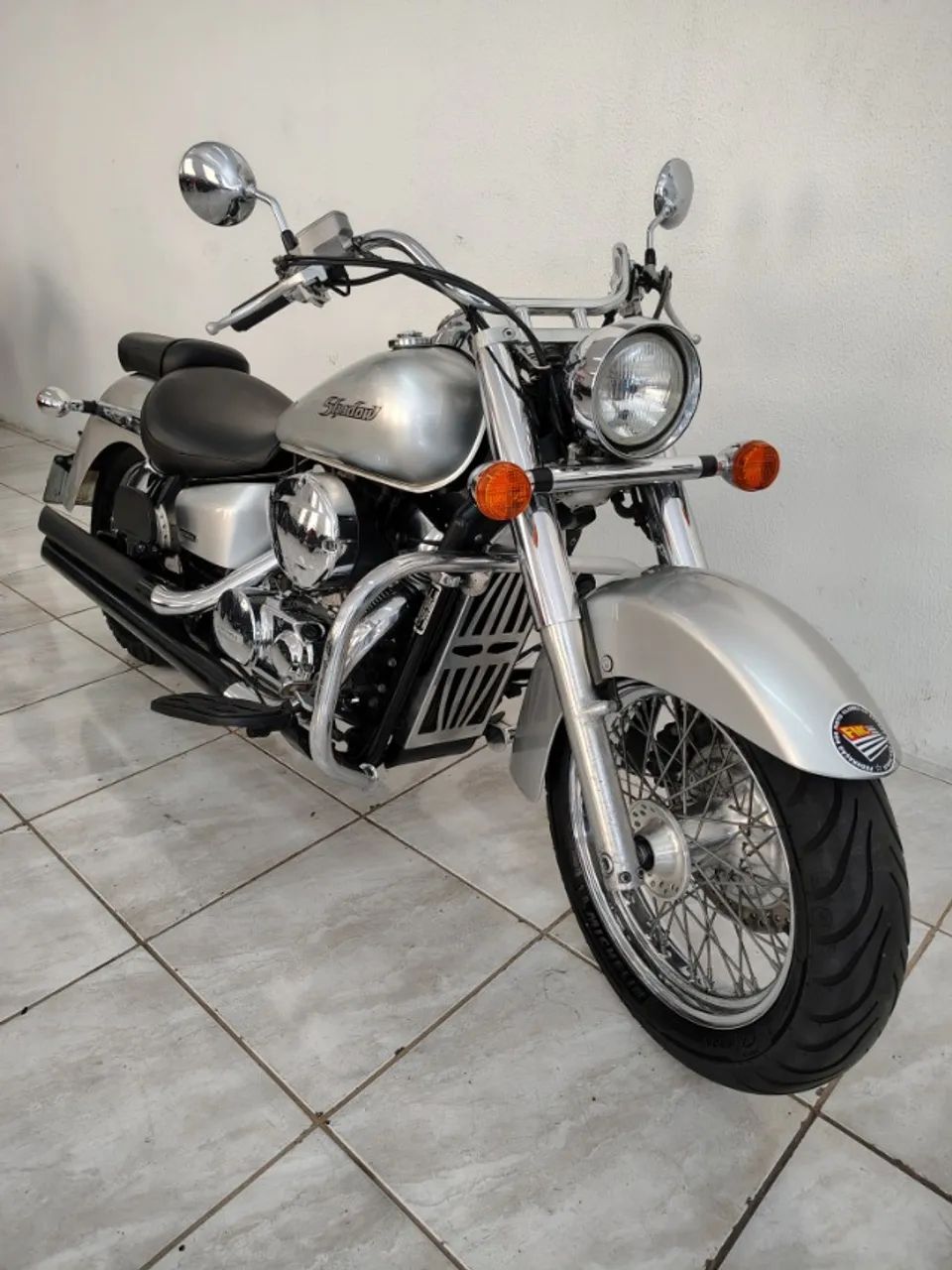 Honda Shadow 750 Prata 2007  - Foto 3