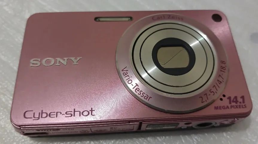Sony Cyber-shot DSC-W350 14.1MP. Kit Completo (Carregador, Cartão 4GB e Alça). Uma Lenda