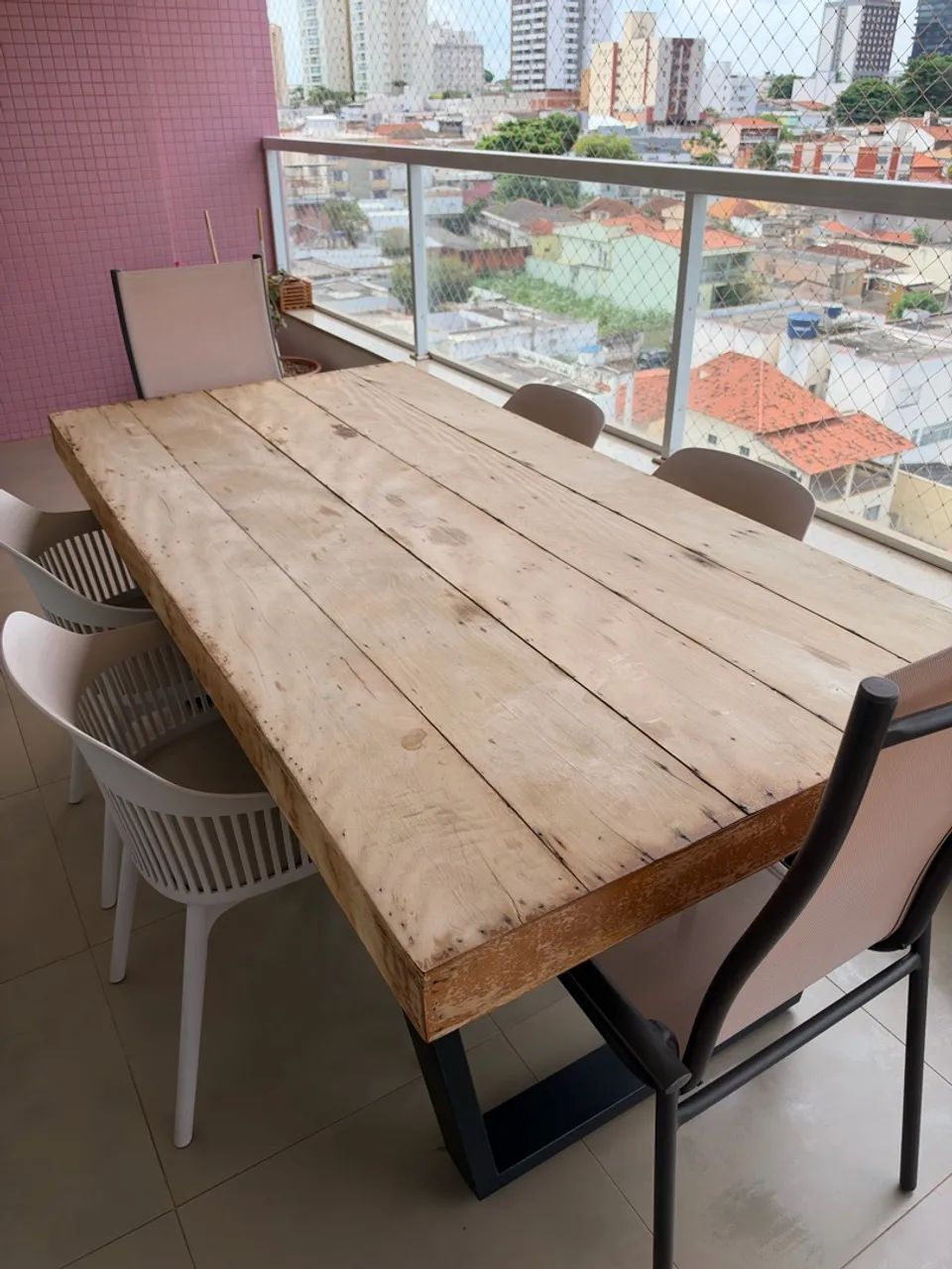 Mesa Rústica Área Externa - Foto 4