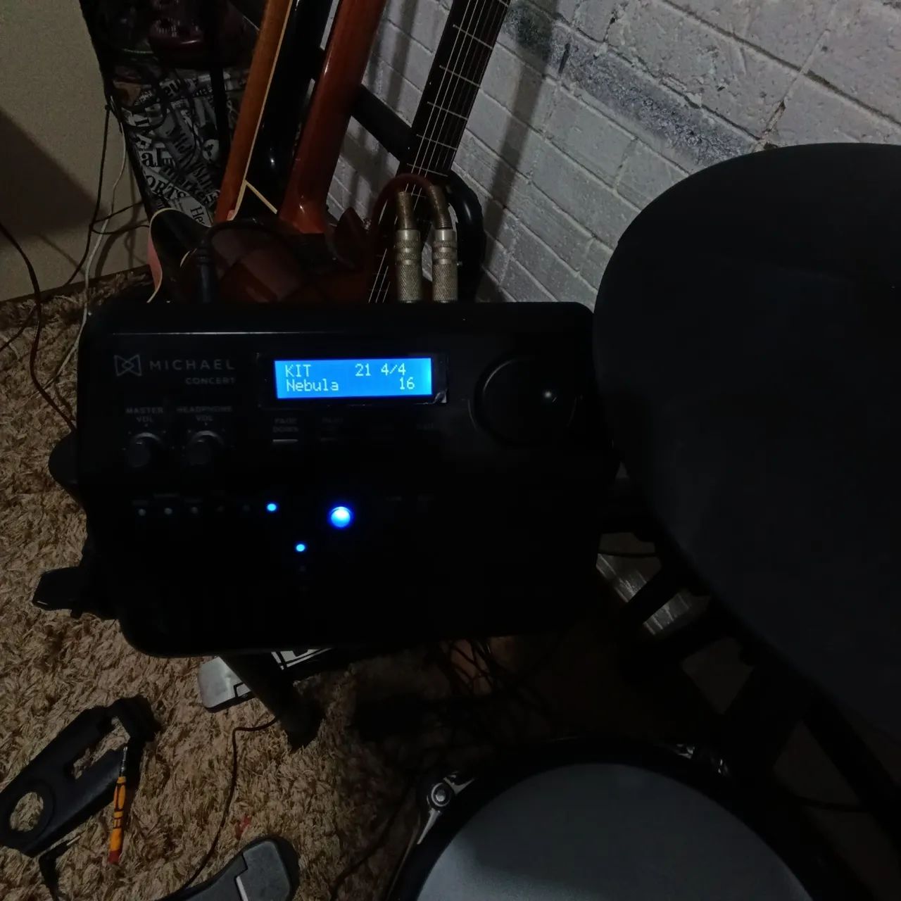 Bateria eletrônica Michael Concert pra vender logo  - Foto 3