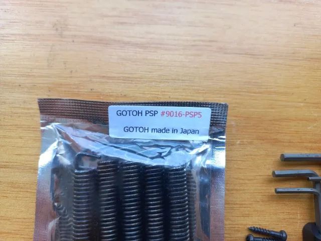 Kit para Floyd Rose Gotoh Molas PSP e conjunto de chaves WRH-1W - Foto 2