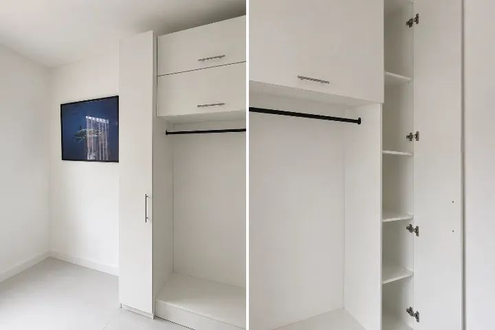 Conjunto de Móveis MDF para Quarto - Guarda-Roupa e Aéreo - Foto 2