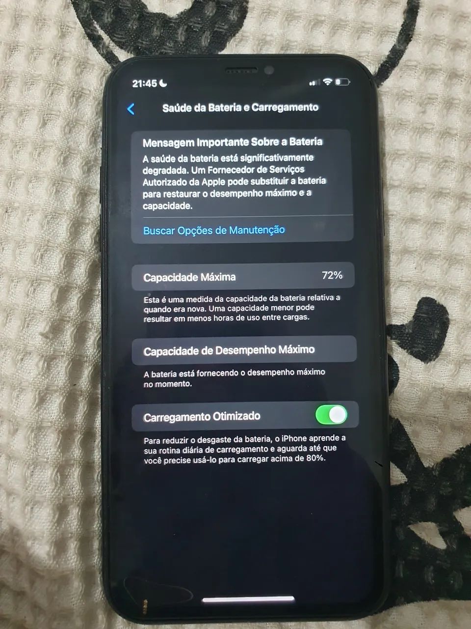 IPHONE XR SAÚDE 72% - Foto 5