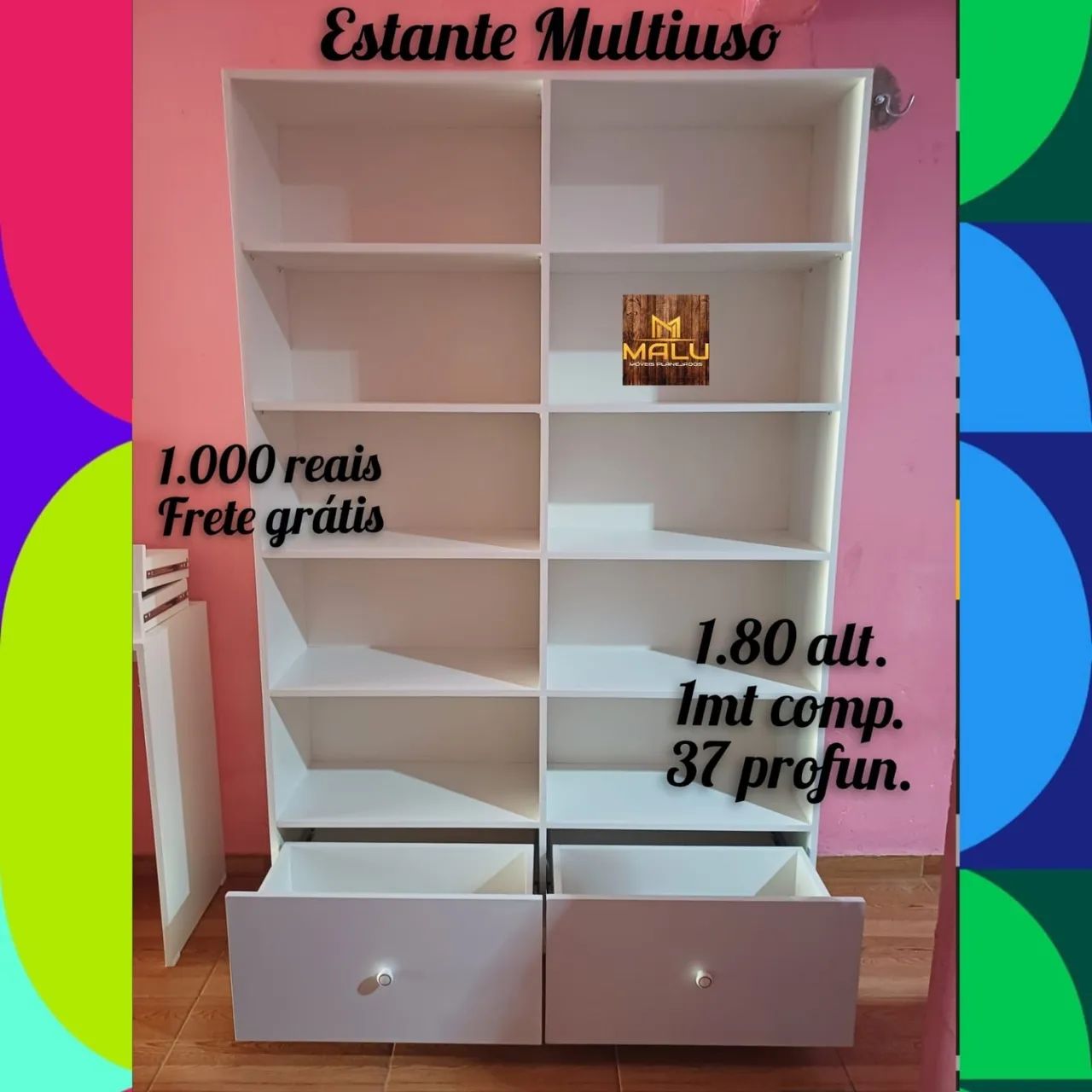 Promoção estante multiuso 
