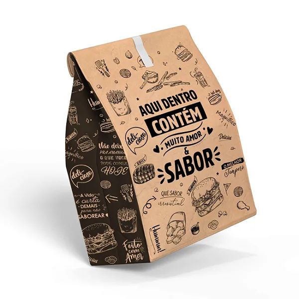 Embalagens saco de delivery M