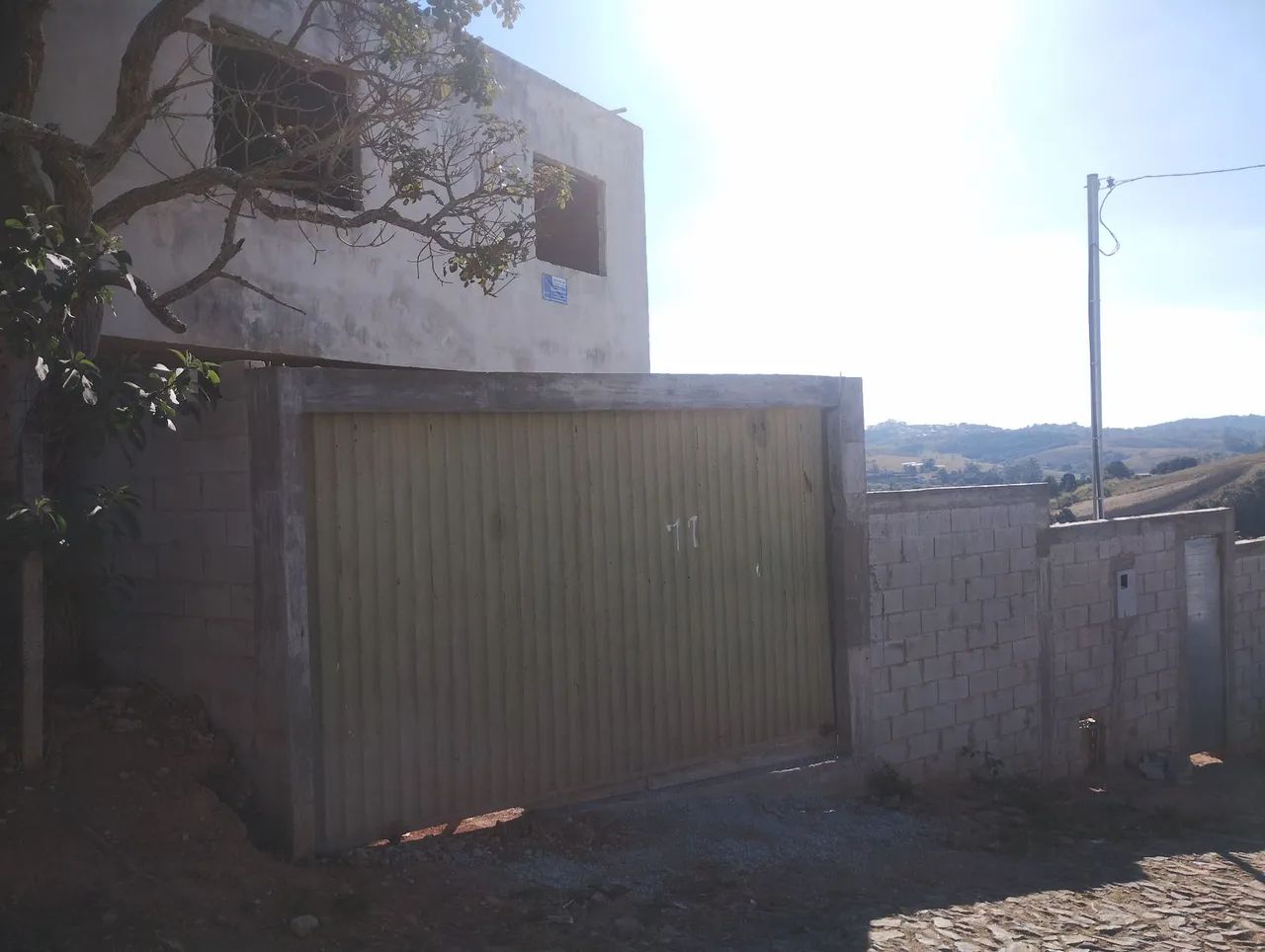 Casa no Galego em construção 