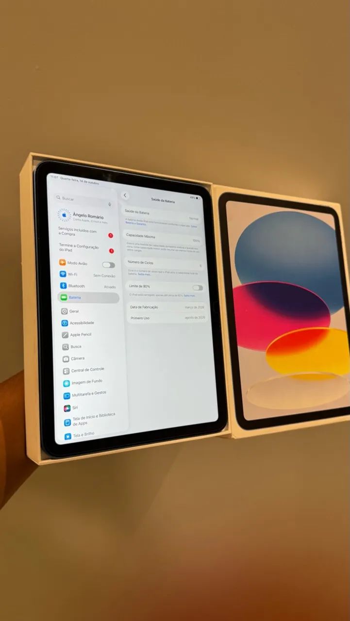 iPad 11 GARANTIA APPLE 