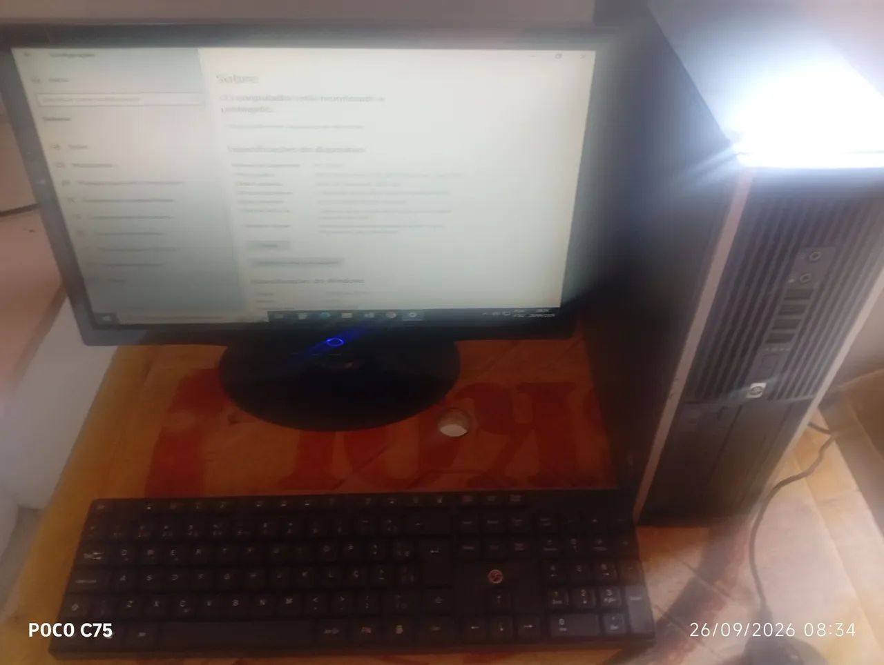 Cpu completo /monitor 17