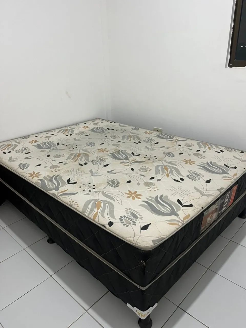Cama box ortobom 