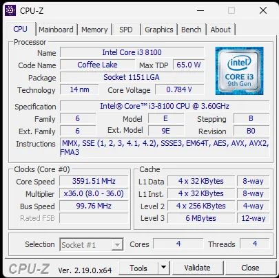 PC I3 8 geração405754980074137601
