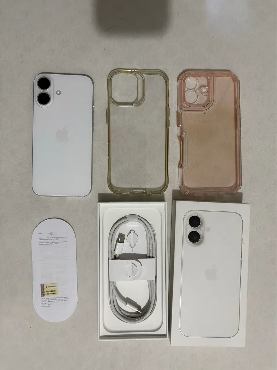 IPHONE 16 256GB BRANCO IMPECÁVEL  - Foto 5