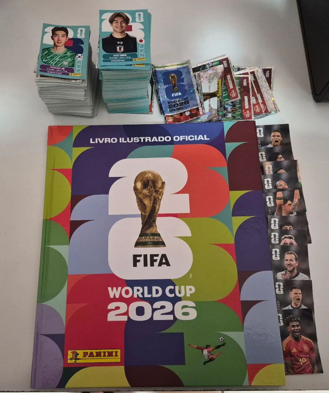 ÁLBUM CAPA DURA COMPLETO  - COPA 26