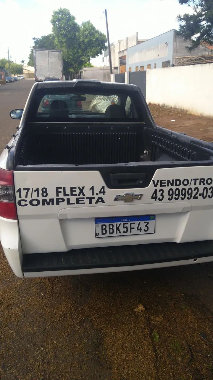 Chevrolet Montana MONTANA LS 1.4 ECONOFLEX 8V 2p 2018
