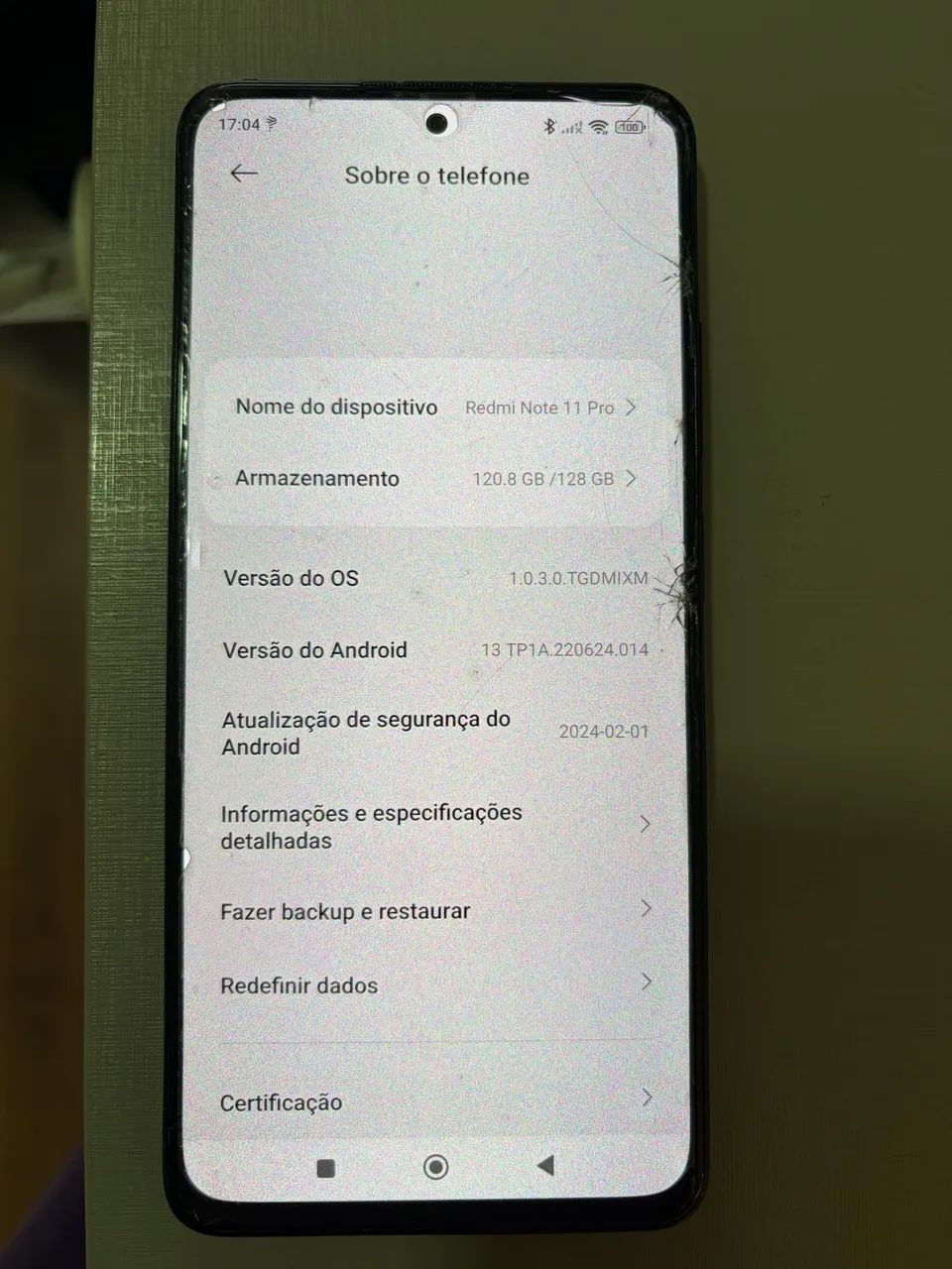 Celular Xiaomi Rendimi 11 Pró - Foto 3