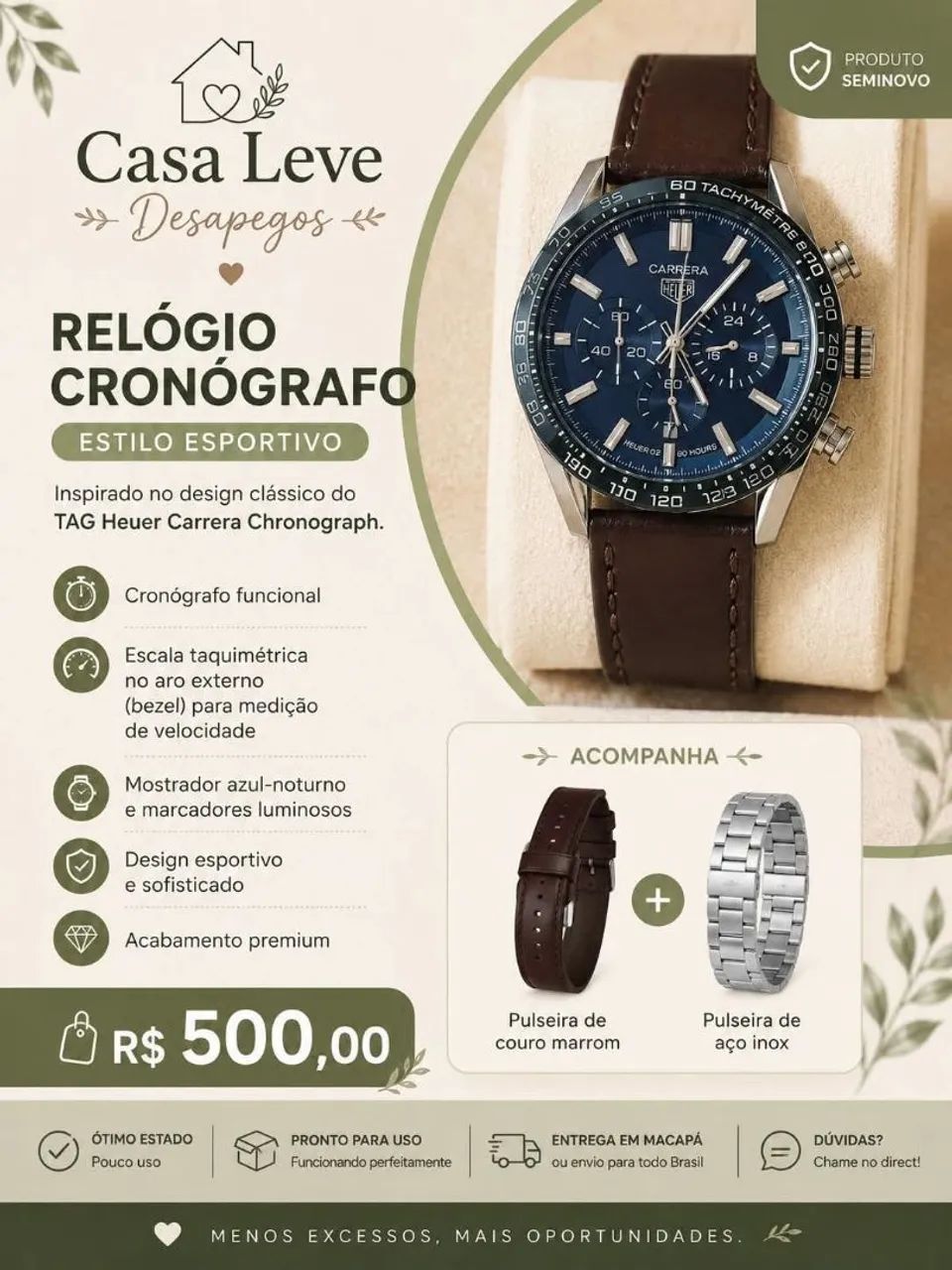 Relógio Carrera