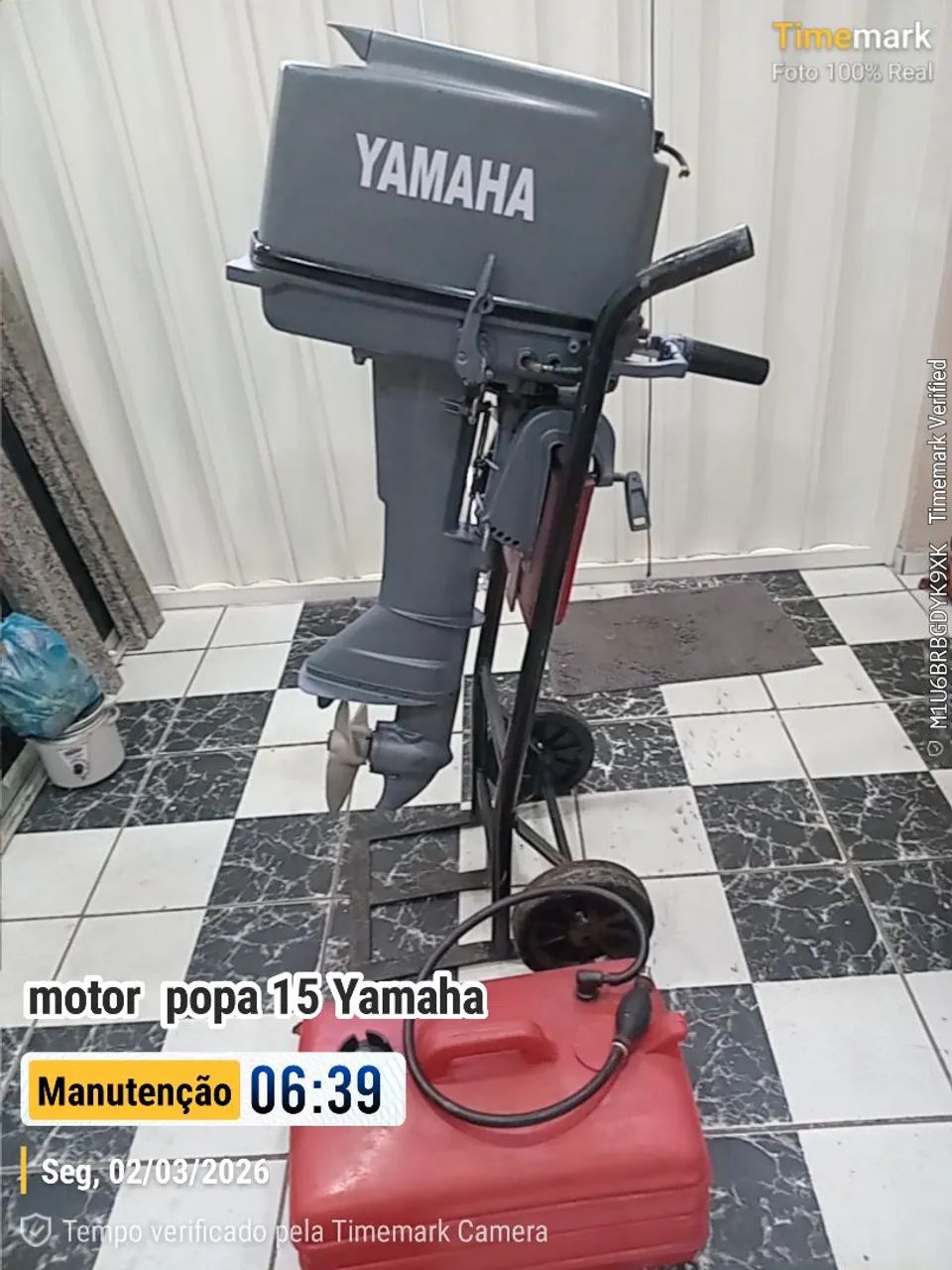 Motor popa Yamaha 15 HP - Foto 4