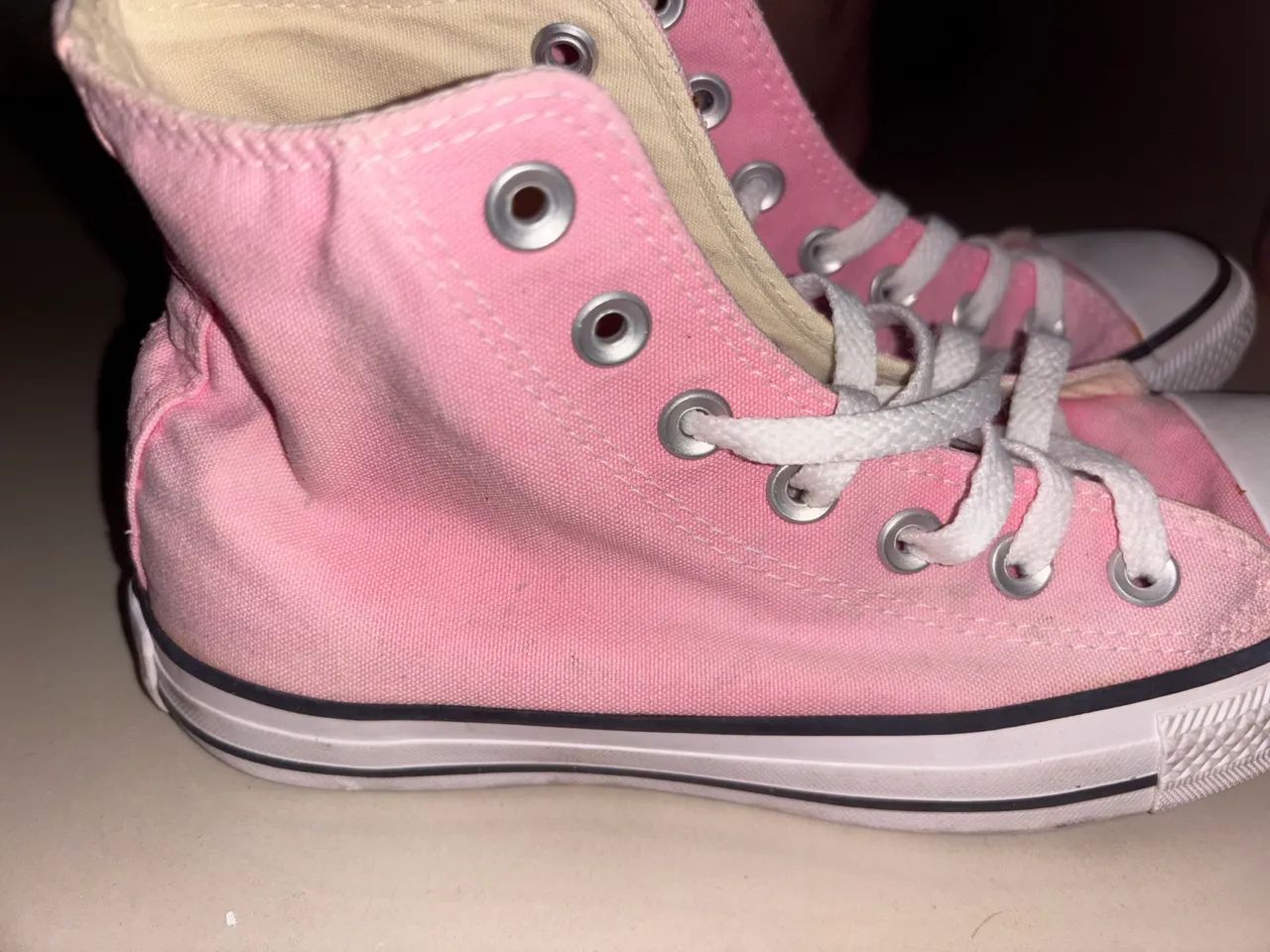 All star cano alto rosa original  - Foto 4