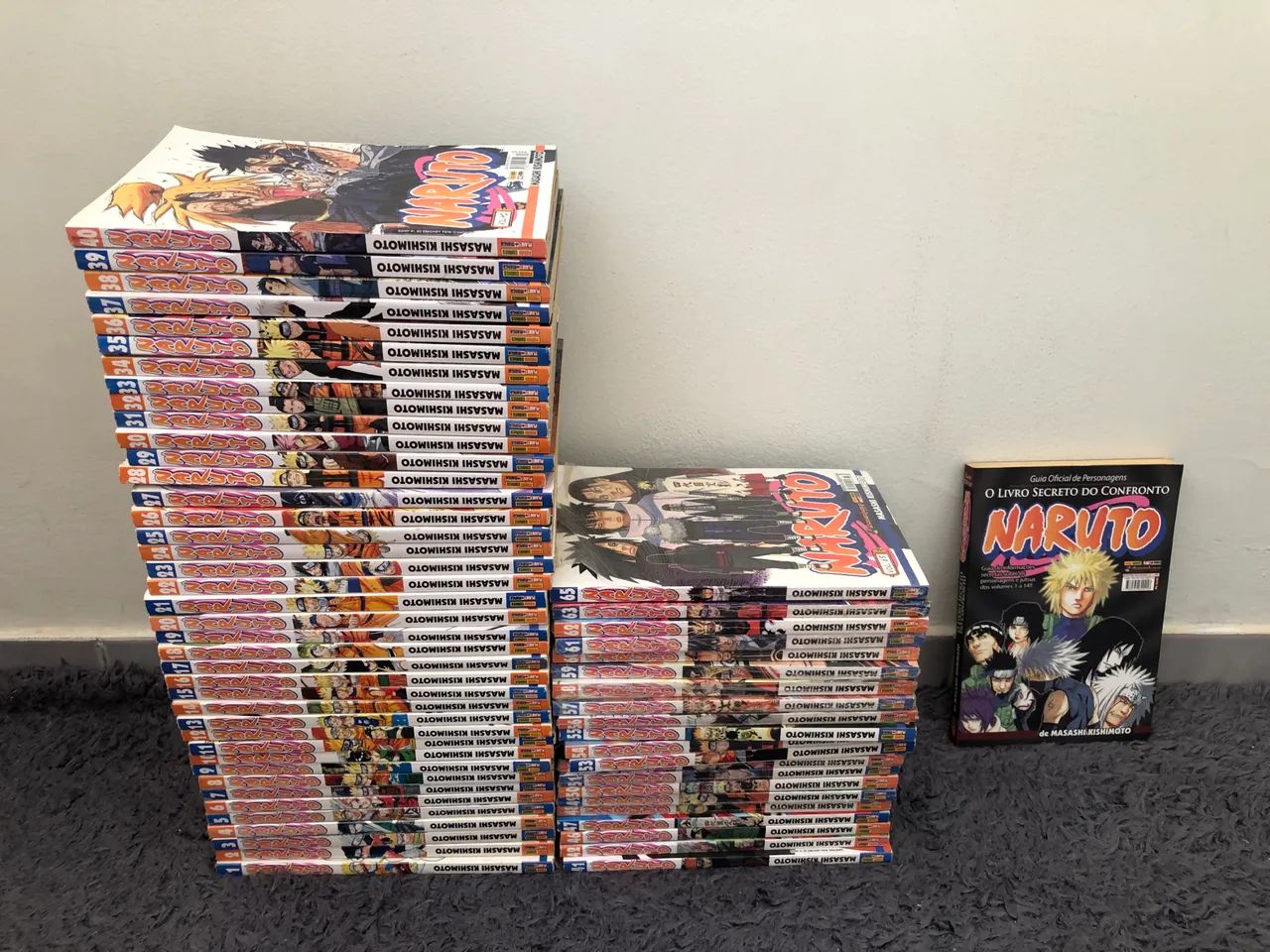 Mangás Naruto e O Livro Secreto do Confronto