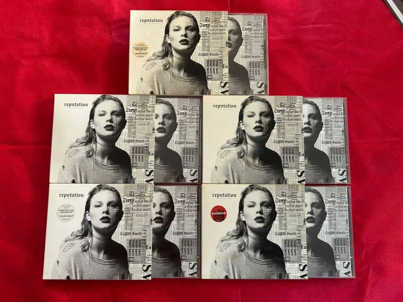 COLEÇÃO CDS - REPUTATION - TAYLOR SWIFT