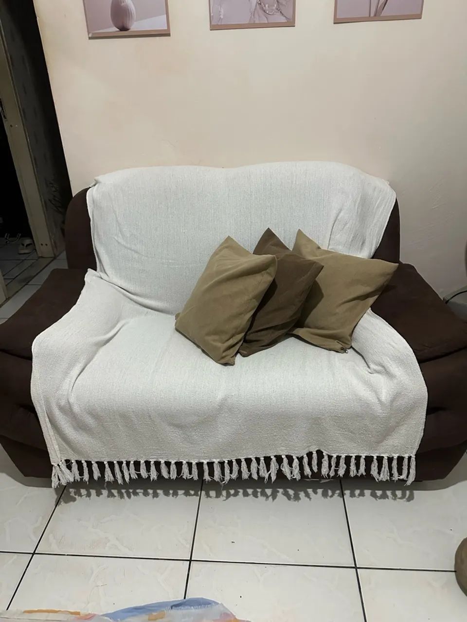 Sofá 3 lugares novo - Foto 4