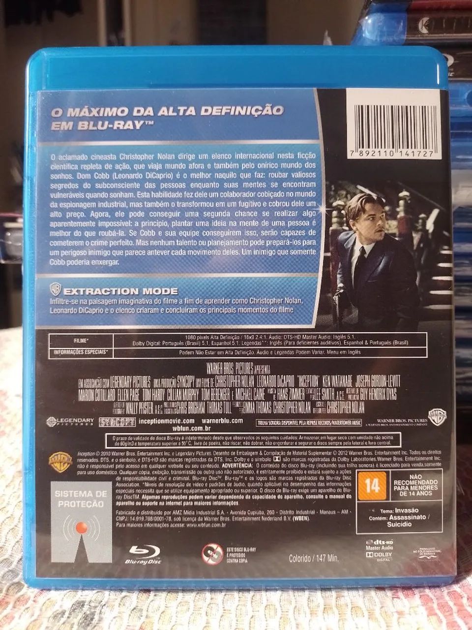 Blu-ray A Origem (Dublado e Legendado) - CDs, DVDs etc - Boa
