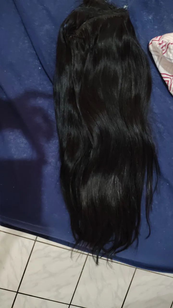 Cabelo humano telado 350g - Foto 3