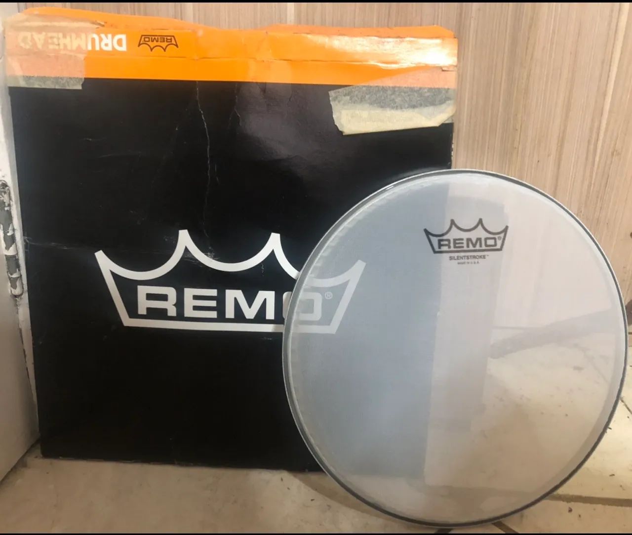 Remo silentstroke drum head 10? (pele)  - Foto 3