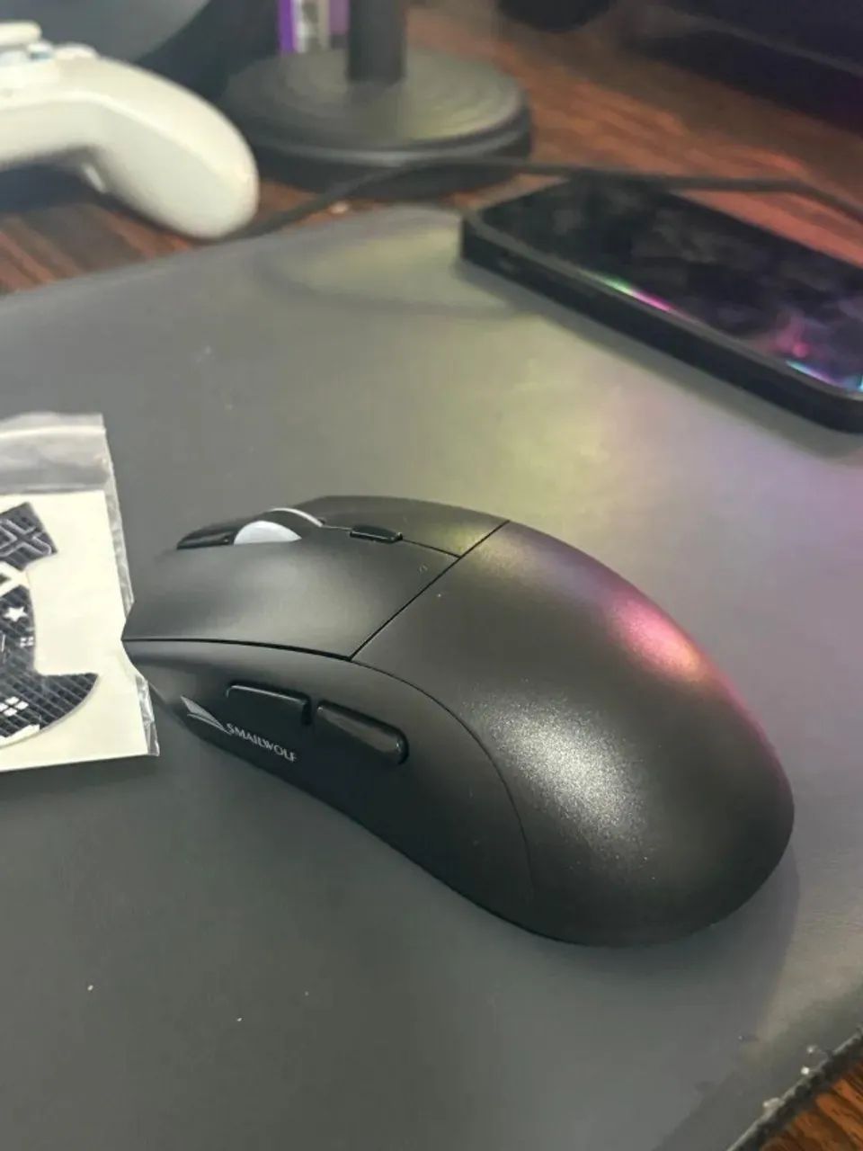 MOUSE GAMER SEM FIO RS7 PRETO  - Foto 3