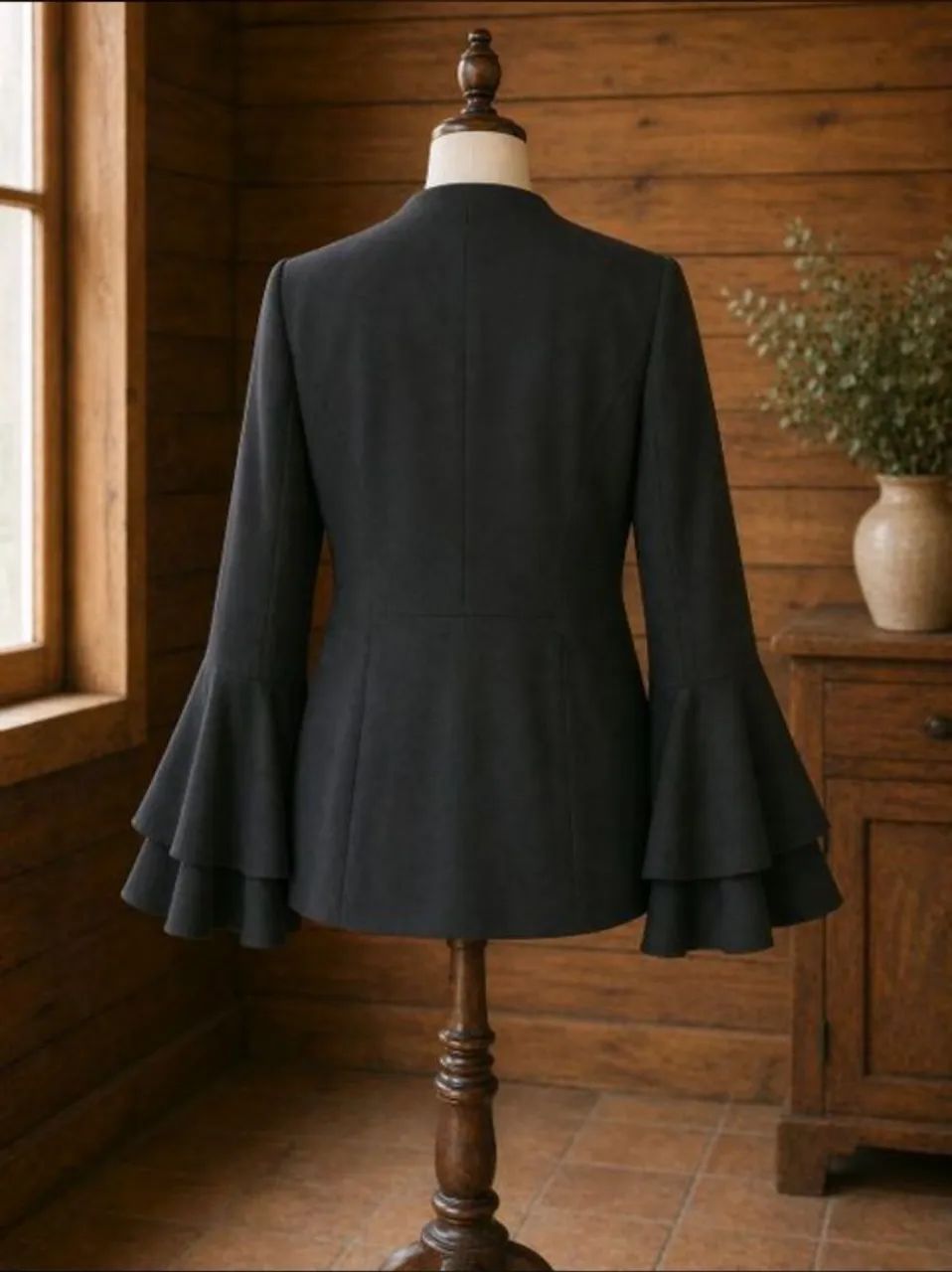 Blazer preto elegante  - Foto 3