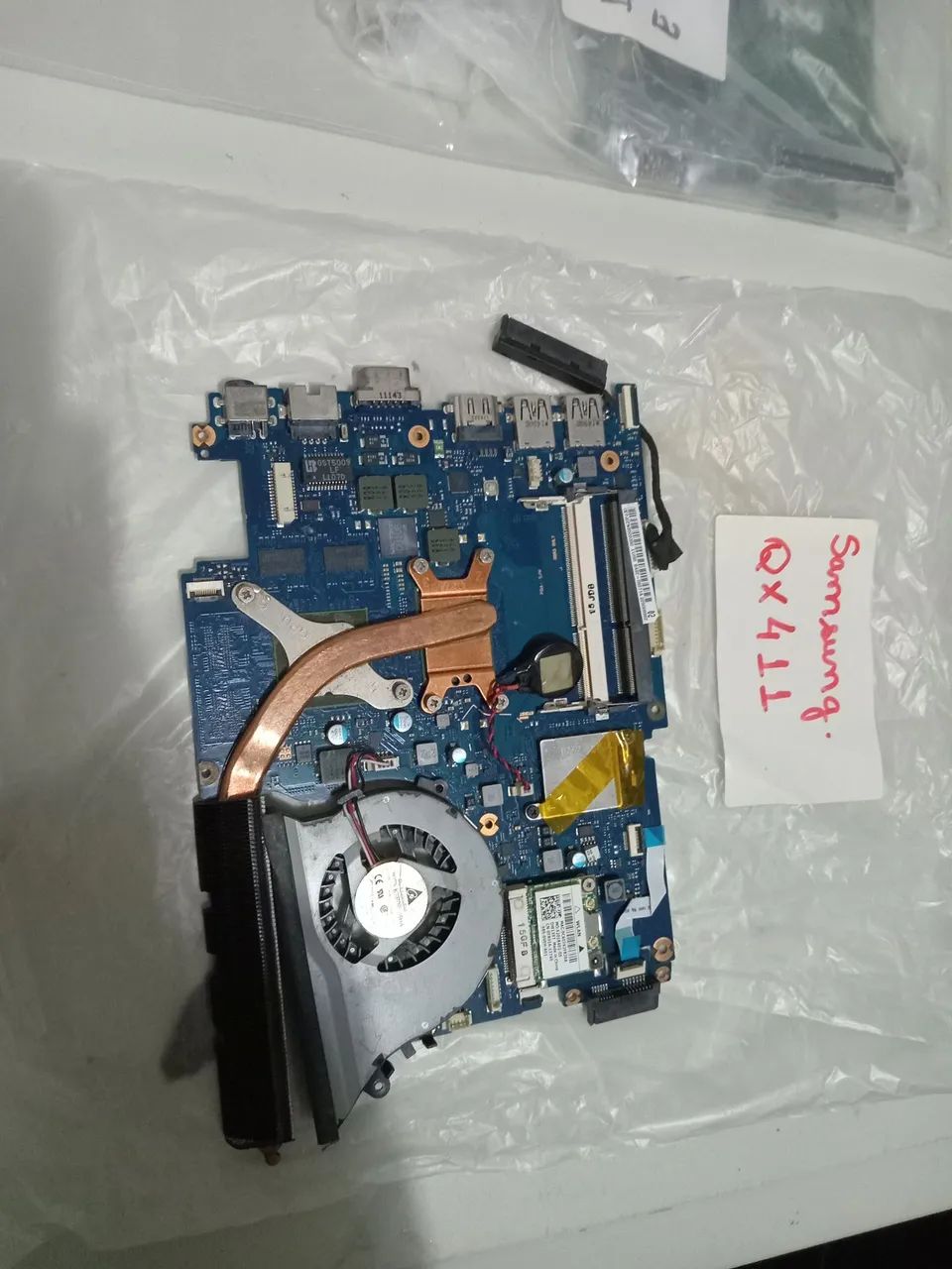 Placa mãe notebook Samsung QX411 - Foto 2
