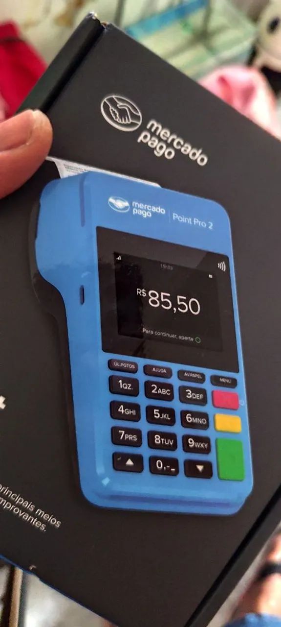 Point pro 2 maquininha mercado pago  - Foto 4