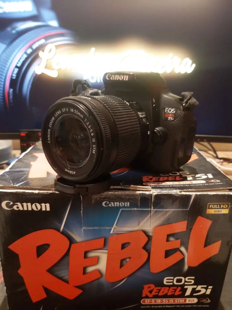 Canon Rebel T5i + Lente 18-55mm - Foto 3