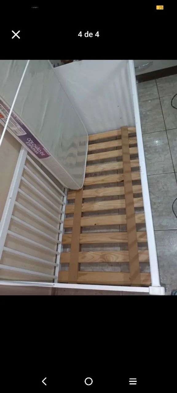 Berço americano com colchão  - Foto 4