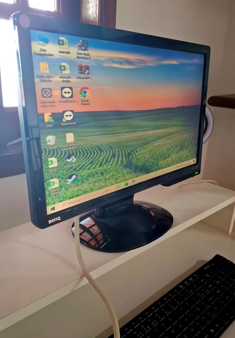 Monitor BenQ G925HDA 18,5" VGA + Cabo de Força - Foto 2