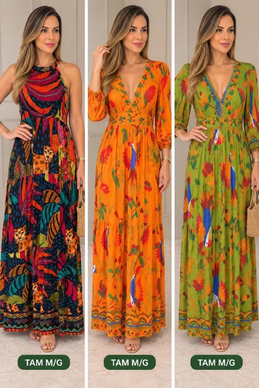 Vestidos longos M/g
