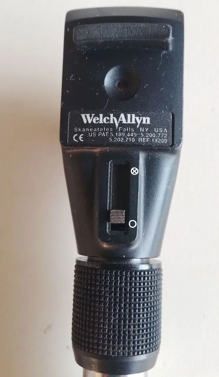 OFTALMOSCÓPIO WELCH ALLYN ORIGINAL - FUNCIONANDO PERFEITAMENTE - Foto 3